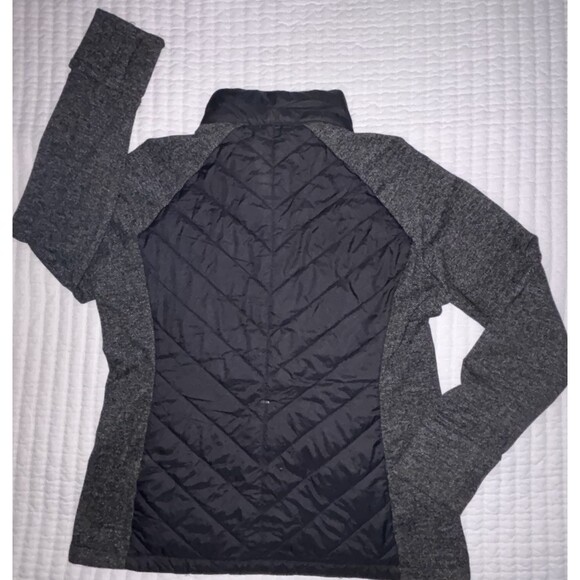 Kyodan Women’s Zip Up Quilted Jacket Black/Gray Size XL - Picture 5 of 5